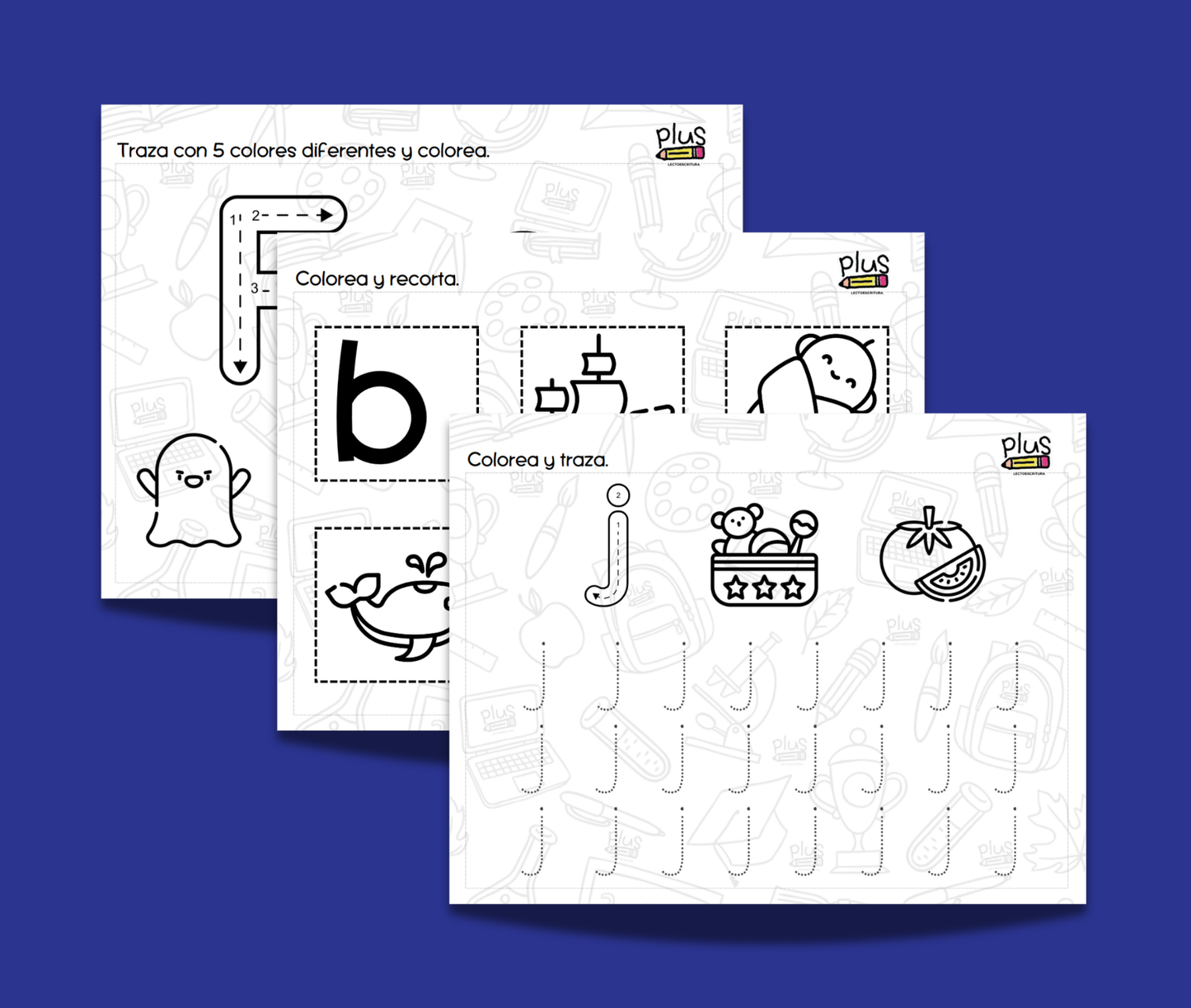 Bloque 3: F, B, J, G, Ñ