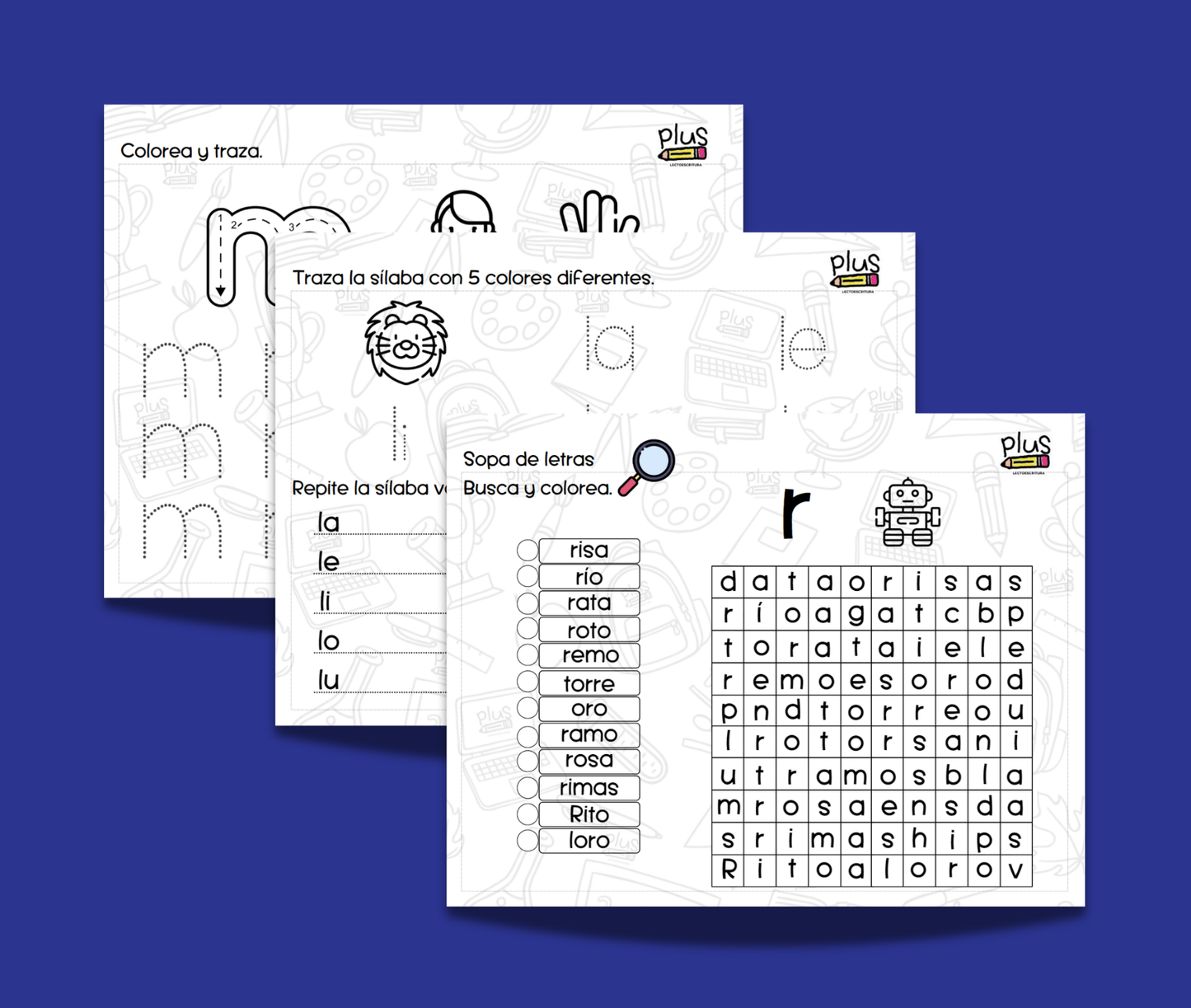 Bloque 1: M,S,L,T, R