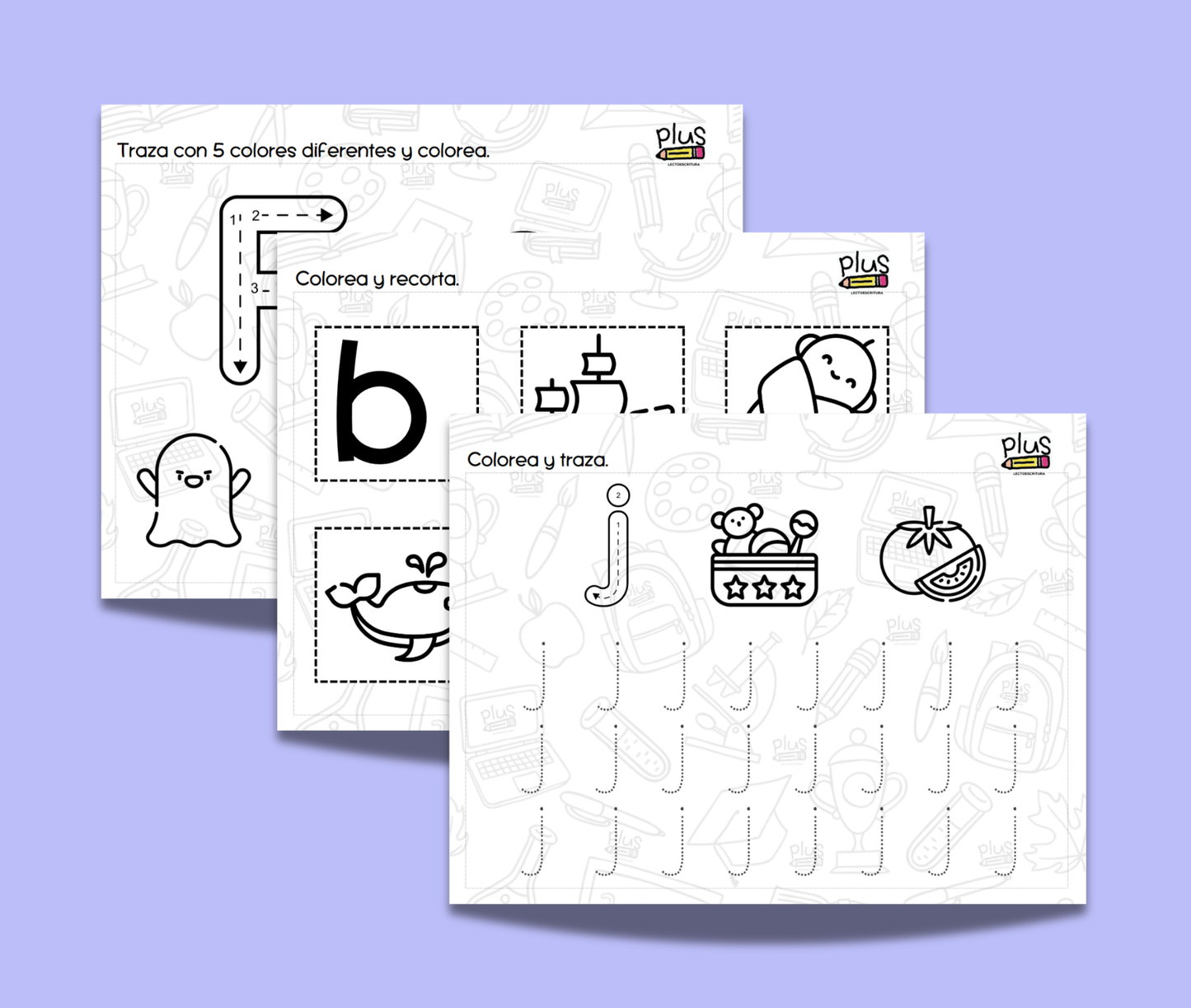 Bloque 3: F, B, J, G, Ñ