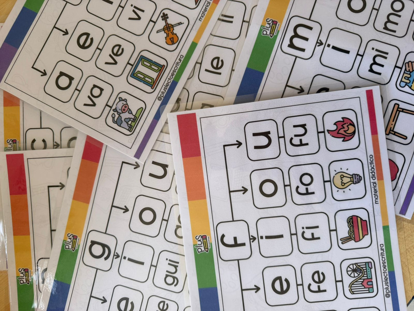 Leo y trazo sílabas