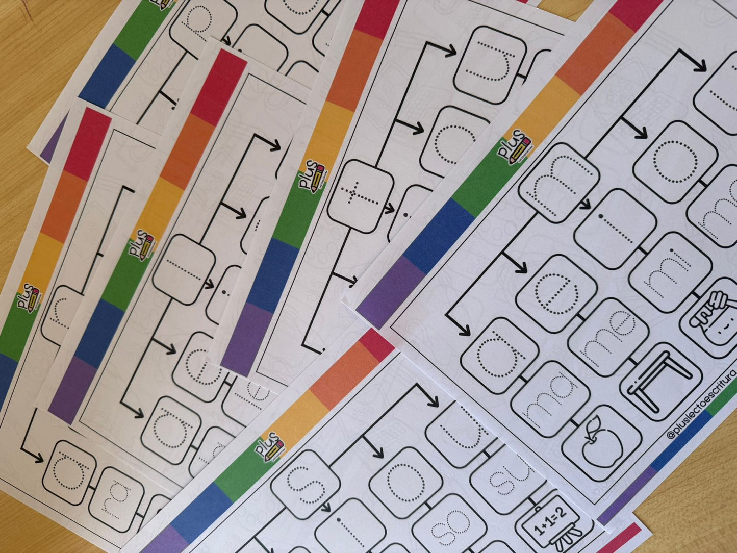 Leo y trazo sílabas